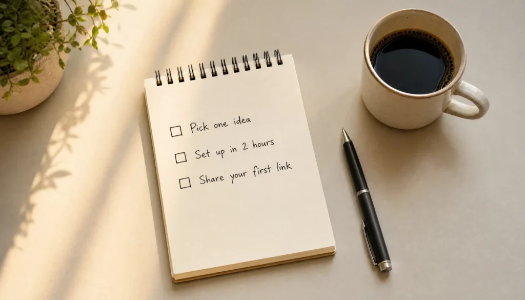 Checklist for starting an introvert‑friendly online business in a weekend