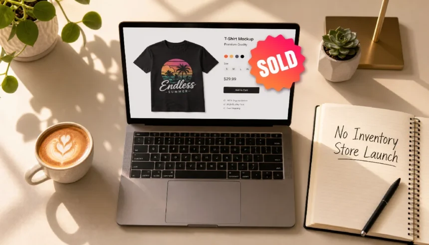 How to start a print on demand store without inventory, step by step guide