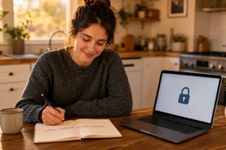 Beginner learning the passphrase method for a strong password