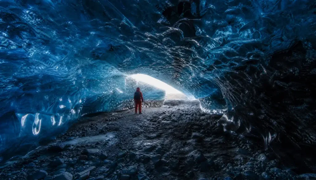 Travel camera extreme conditions Iceland ice cave Fujifilm X100VI